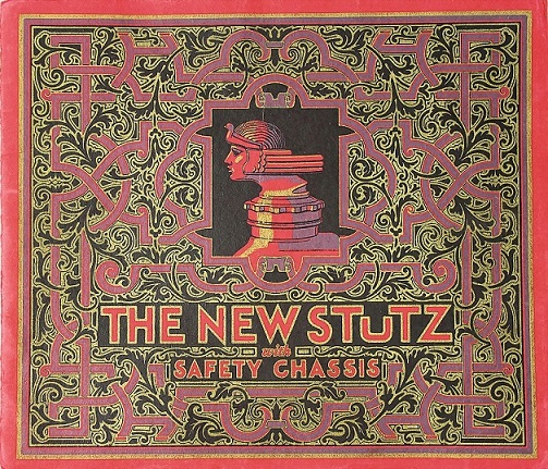 1927 Stutz sales catalog - "The New Stutz 8"