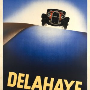 1932 Delahaye factory poster