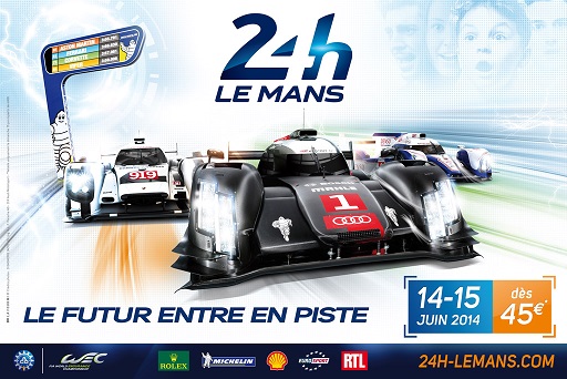 2014 Le Mans 24 hours poster