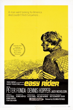1969 Easy Rider movie poster - USA