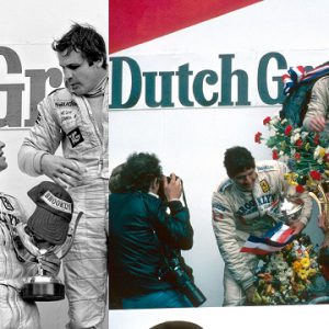 1979 Dutch GP at Zandvoort trophy awarded to Jody Scheckter
