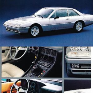 1985 Ferrari 412 brochure