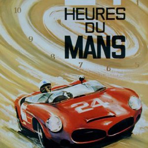1963 Le Mans 24 hours poster