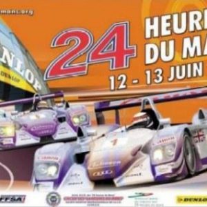 2004 Le Mans 24 hours poster