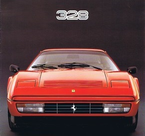 1985 Ferrari 328 GTB brochure