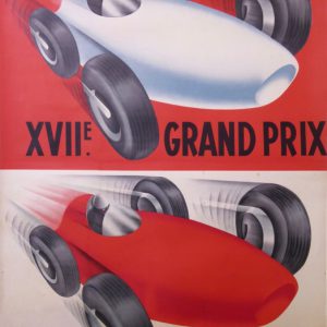 1959 Monaco GP original poster