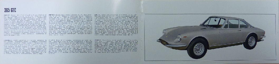 1969 Ferrari full range brochure