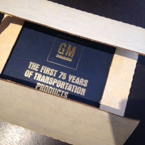 1983 General Motors book - 'The first 75 years of transportation products'