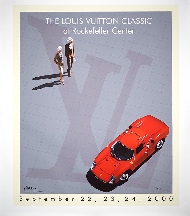 Louis Vuitton Classic St Cloud 2003 36 x29 poster by Razzia - l'art et  l'automobile
