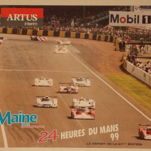 1999 Le Mans event poster