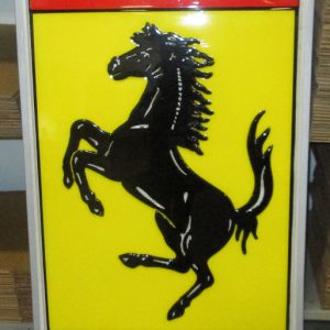 2000s Ferrari dealer sign - illuminated - medium size