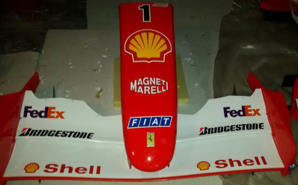 2001 Ferrari F2001 nosecone