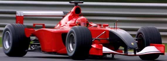 1/5 2001 Ferrari F2001 ex-Michael Schumacher - Monza