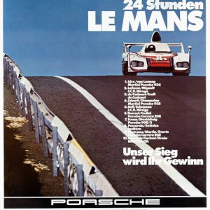 Historical poster Le Mans 1976