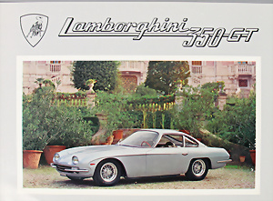 1963 Lamborghini 350 GT brochure