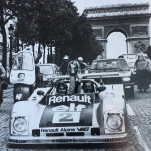 1978 Le Mans Renault winner’s banner