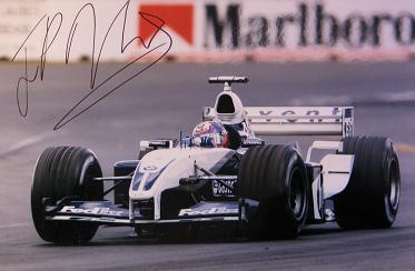 2003 Juan Pablo Montoya signed photo