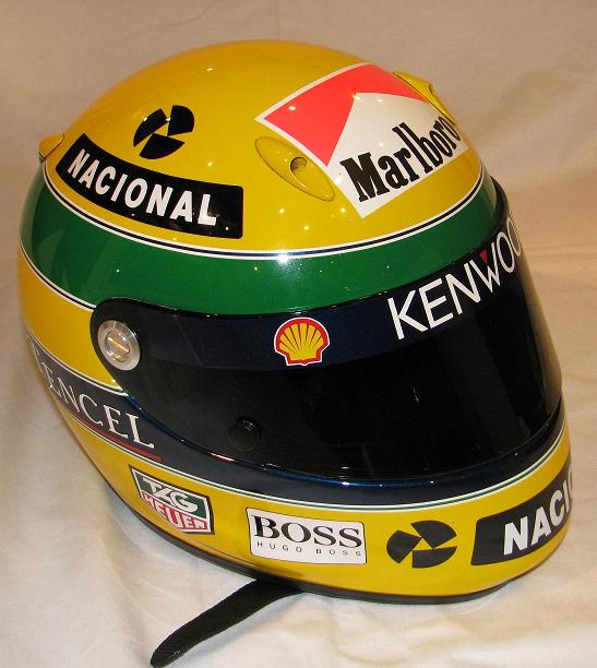 1993 Ayrton Senna McLaren race helmet