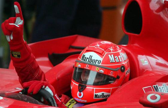 2006 Michael Schumacher last win helmet - China