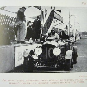 1929 Bentley Le Mans brochure 'The Hat Trick'
