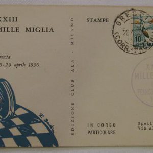 1956 Mille Miglia envelope
