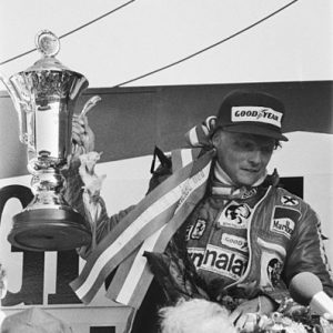 1977 Dutch GP at Zandvoort winner's trophy