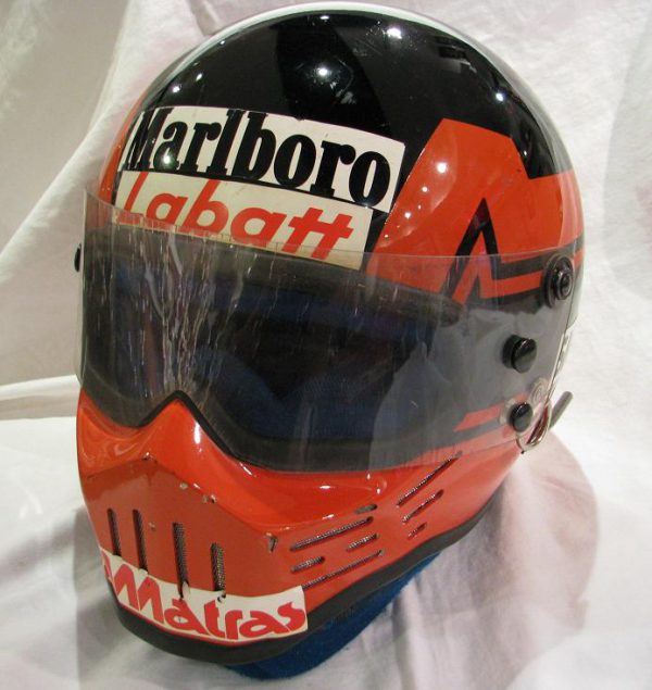 1979 Gilles Villeneuve Ferrari test helmet