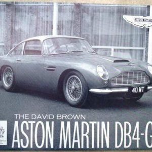 1961 Aston Martin DB4 GT sales brochure