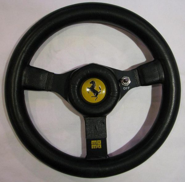 1978 Ferrari 312 T3 MOMO original steering wheel - Gilles Villeneuve