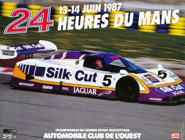 1987 Le Mans 24 hours poster