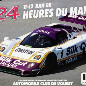 1988 Le Mans 24 hours poster