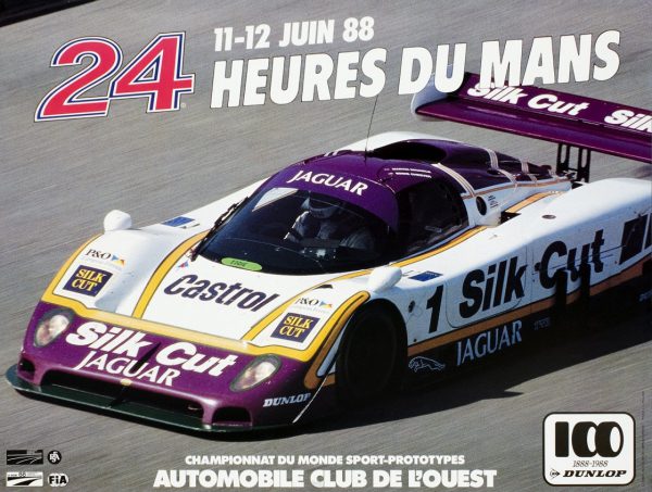 1988 Le Mans 24 hours poster