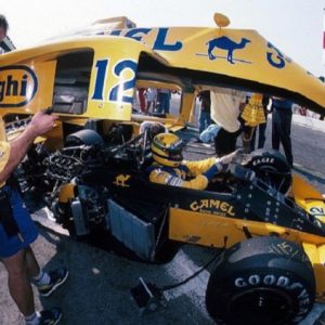 1987 Lotus 99T body, ex- Ayrton Senna