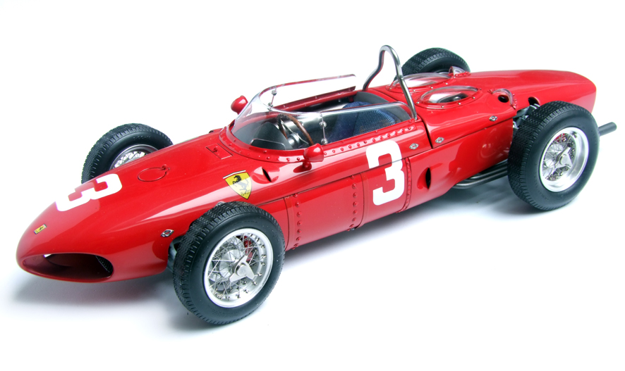 156 F1 1961 W VON TRIPS F1F3 voiture atlas 1/43 F1 Ferrari Formule 1 champion 