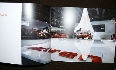 2012 McLaren P1 launch brochure