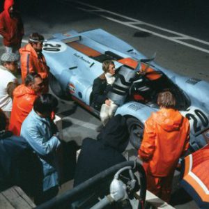 1971 Steve McQueen 'Le Mans' movie poster - massive U.S. release
