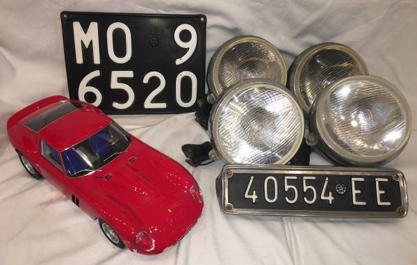 1963 Ferrari 250 GTO s/n 5111gt - lights and license plates