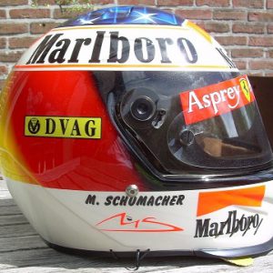 1996 Michael Schumacher Ferrari test helmet