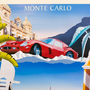 2012 Louis Vuitton Classic 'Monte Carlo Venezia' poster by Razzia