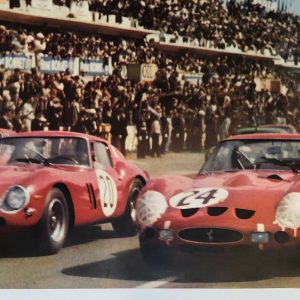 1963 Le Mans 'La Vache Qui Rit' poster