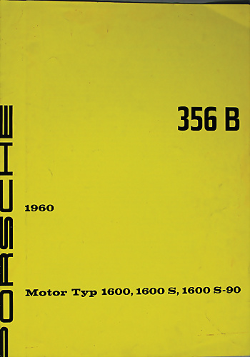 1961 Porsche 356 B engine specifications