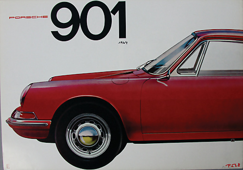 1963 Porsche 901 brochure
