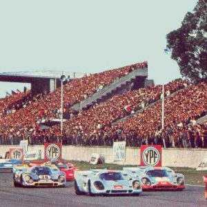 1971 Porsche Factory 1000KM de Buenos Aires Argentina poster