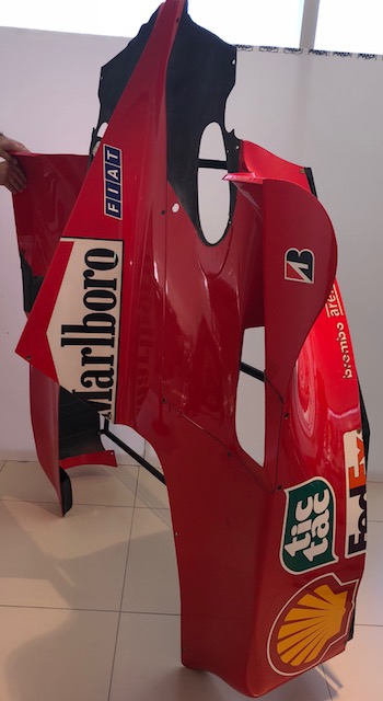 2000 Ferrari F1-2000 engine cover ex- Michael Schumacher