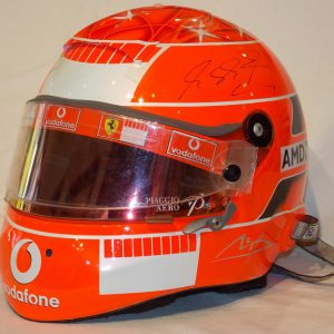 2005 Michael Schumacher original Ferrari race helmet
