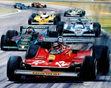 1979 USGP at Watkins Glen poster