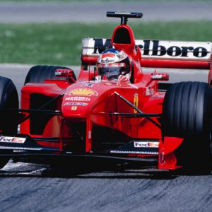 1999 San Marino Grand Prix.
Imola, Italy. 
30/4-2/5 1999.
Michael Schumacher (Ferrari F399).
Ref-99 SM 98.
World Copyright - Charles Coates/LAT Photographic