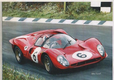1/8 1967 Ferrari 330P4 Spyder - race weathered