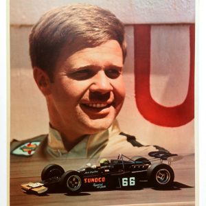 1972 McLaren Wins Indy 500 original victory poster