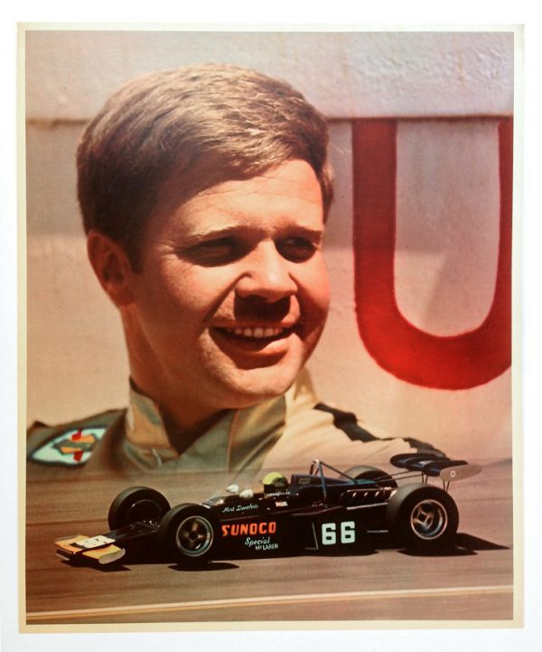 1972 McLaren Wins Indy 500 original victory poster